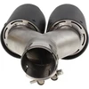 MTuning Dvigubo galo duslintuvas 2x89mm įvestis 57mm Anglies L