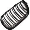 MTuning Sport Grilis Double Fins Blizgus juodas BMW 3 E46 Compact Facelift 2001-2005 m.