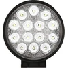 Apvali 42W LED lempa su 14 šviesos diodų