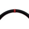 MTuning Pro vairas 350 mm poslinkis: 80 mm juoda oda