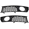 MTuning Rėmai halogeninėms lempoms Blizgus Juodas AUDI A4 B6 2001-2004