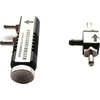 Juodas mechaninis turbinos slegio reguliatorius