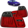 BMW E46 LED galiniai žibintai, raudoni su tamsintu stiklu