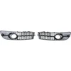 MTuning Rėmai halogeninėms lempoms Blizgūs Juodi AUDI A6 C6 prieš veido patobulinimą 2008-2011 m.
