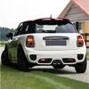 MINI F56 tamsinti LED žibintai su vėliavos raštu