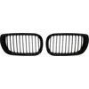 MTuning Single Fin Sports Grilis Gloss Juodas BMW 3 E46 Compact Facelift 2001-2005
