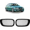 BMW E46 Compact žvilgančios juodos grotelės