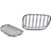 „MTuning Single Rib“ sportinės grotelės, chromuotos ir matinės sidabrinės spalvos BMW X5 E53 veido pakėlimas 2003–2007 m.
