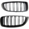 „MTuning Single Rib“ sportinės grotelės, matinės juodos, BMW 4 F32 F82 F33 F83 F36 Gran 2013–2021 m.