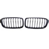 BMW 3 F30 F31 matinės juodos Single Rib grotelės