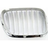 MTuning Single rib sportinės grotelės All Chrome BMW X5 E53 pre-facelift 1999-2003