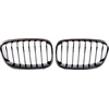 BMW 1 F20 anglies pluošto išvaizdos priekinės grotelės