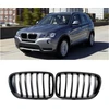 MTuning Single rib sportinės grotelės Gloss Juodas BMW X3 F25 pre-facelift 2010-2014