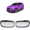 Juodos blizgios BMW 2 F45 grotelės