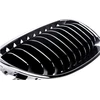 MTuning Single rib sportinės grotelės Gloss Juodas BMW 5 (E60) Sedanas (E61) Touring 2003-2010 m.