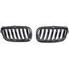 MTuning Single rib sportinės grotelės Gloss Juodas BMW X3 E83 pre-facelift 2003-2006