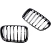 MTuning Single rib sportinės grotelės Gloss Juodas BMW X3 F25 pre-facelift 2010-2014