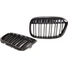 MTuning Single rib sportinės grotelės Gloss Juodas BMW X1 F48 pre-facelift 2015-2019