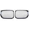 MTuning Single rib sportinės grotelės Gloss Juodas BMW 3 E46 Compact pre-facelift 1998-2001