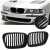 MTuning Single rib sportinės grotelės Matt Juodas BMW 5 E39 1995-2003
