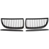BMW E90 E91 matinės juodos grotelės