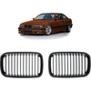 MTuning Single rib sportinės grotelės Matt Juodas BMW 3 E36 Compact pre-facelift 1991-1996
