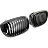 MTuning Single Rib Sports Grilis Gloss Juodas BMW 3 E46 Facelift 2003-2006
