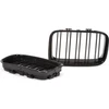 MTuning Sport Grilis Double Fins Blizgus juodas BMW 3 E36 Compact Facelift 1991-1996 m.
