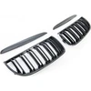 Mtuning Sport Grilis Double Ribs Blizgus juodas BMW 3 E90 E91 Pre-facelift 2005-2008 m.