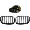 Matinės juodos dvigubos grotelės BMW X6 E71 E72