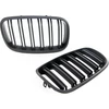 MTuning Sport Grilis Double Ribs Matinis Juodas BMW X6 E71 E72 X5 E70 2007-2013 m.