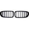 BMW 5 F10 F11 matinės juodos dvigubos grotelės