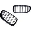 BMW F10 F11 matinės juodos dvigubos grotelės