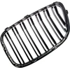 BMW 5 F07 dvigubos lamelės matinis juodas grilis