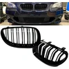 MTuning Sport Grilis Dvigubas Grilis Blizgus Juodas BMW 5 E60 E61 2003-2010 m.