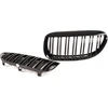 MTuning Sport grotelių dvigubos blizgios juodos spalvos plokštelės BMW 6 E63 E64 2003-2010