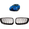 BMW E92 E93 dvigubos blizgios juodos grotelės