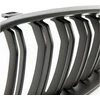 BMW F34 dvigubas matinis juodas grilis