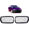 MTuning Sportiniai grilio viengubos briaunos Matt Juodas BMW 7 E38 1994-2001 m.