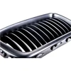 MTuning Sportiniai grilio viengubos briaunos Matt Juodas BMW 7 E38 1994-2001 m.