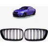 Mtuning Sports Grilis Dvigubos Ribs Matinis Juodas BMW 2 F22 F23 2013-2021 m.