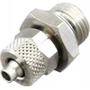 Metalinė 6/4 mm jungtis su 1/4 colio sriegiu