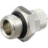 Metalinė 6/4 mm pneumatinė jungtis su sandarinimo žiedu