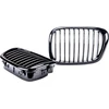 MTuning vienos briaunos sportinės grotelės blizgios juodos BMW 5 E39 1995-2003