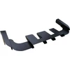 BMW E36 galinis difuzorius su briaunomis