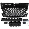 MTuning_F GRILL AUDI A3 8P RS-STYLE CHROME-Juodas (09-12)