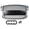 MTuning_F GRILL AUDI A3 8P RS- STYLE CHROME- Juodas (07-12)