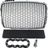 MTuning_F GRILL AUDI A4 B7 RS- STYLE CHROME- Juodas (04-08)
