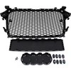 MTuning_F GRILL AUDI A4 B8 RS- STYLE CHROM- Juodas (12- 15) PDC