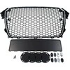 MTuning_F GRILL AUDI A4 B8 RS- STYLE CHROM- Juodas (12- 15) PDC